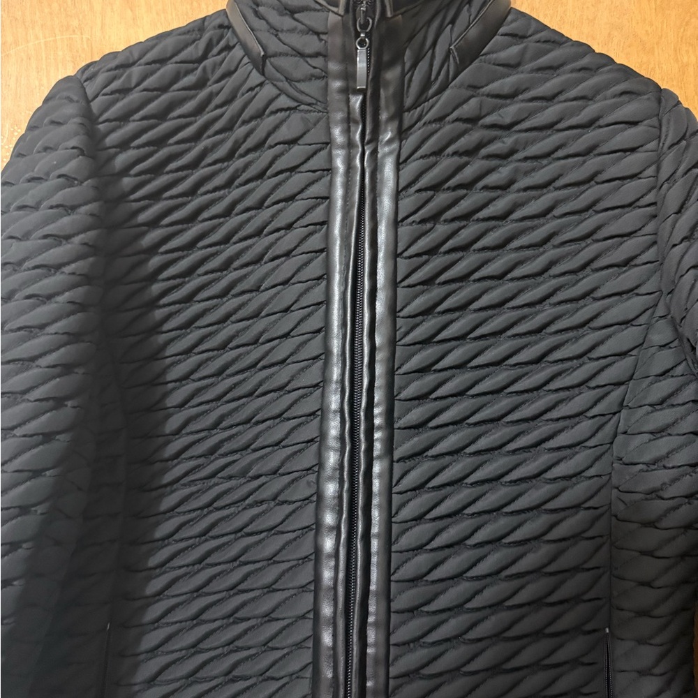Source Unknown Black Quilted Jacket - image 2